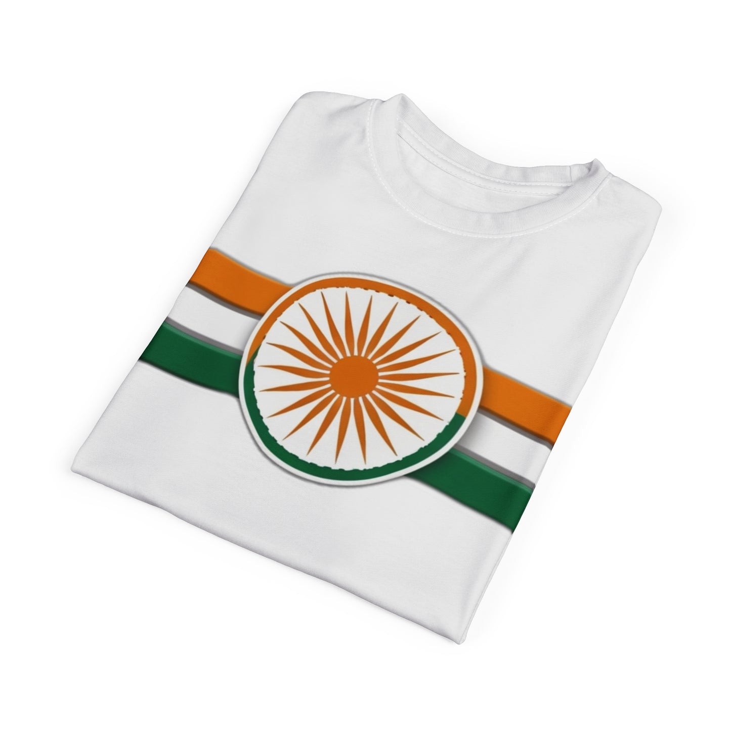 Stylish Unisex Independence Day Tee  - WHITE