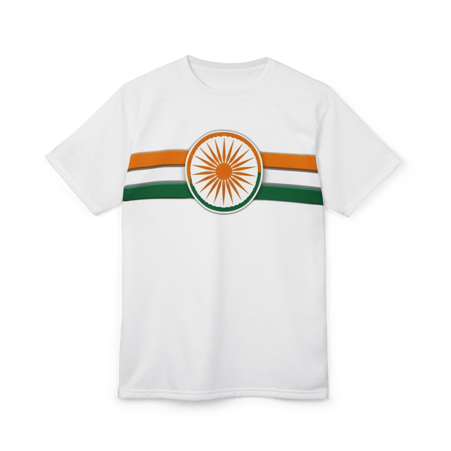 Stylish Unisex Independence Day Tee  - WHITE