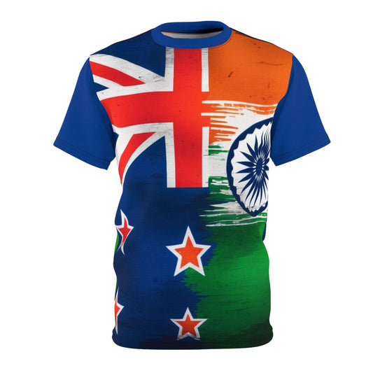 Celebrate Global Unity with India, and New Zealand Flags - UrOwnIdentity