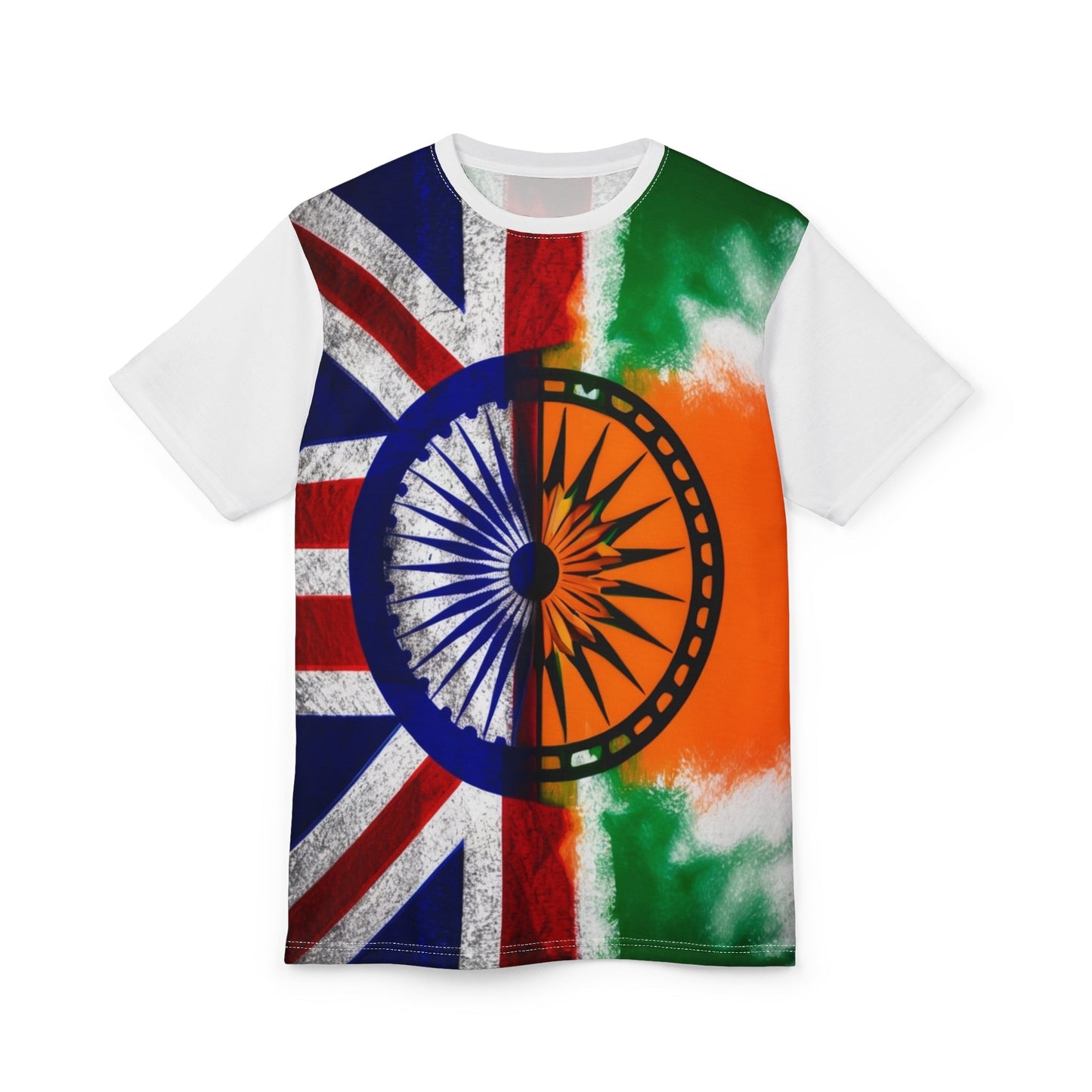 India & UK Flag Design - Celebration of Cultures - UrOwnIdentity