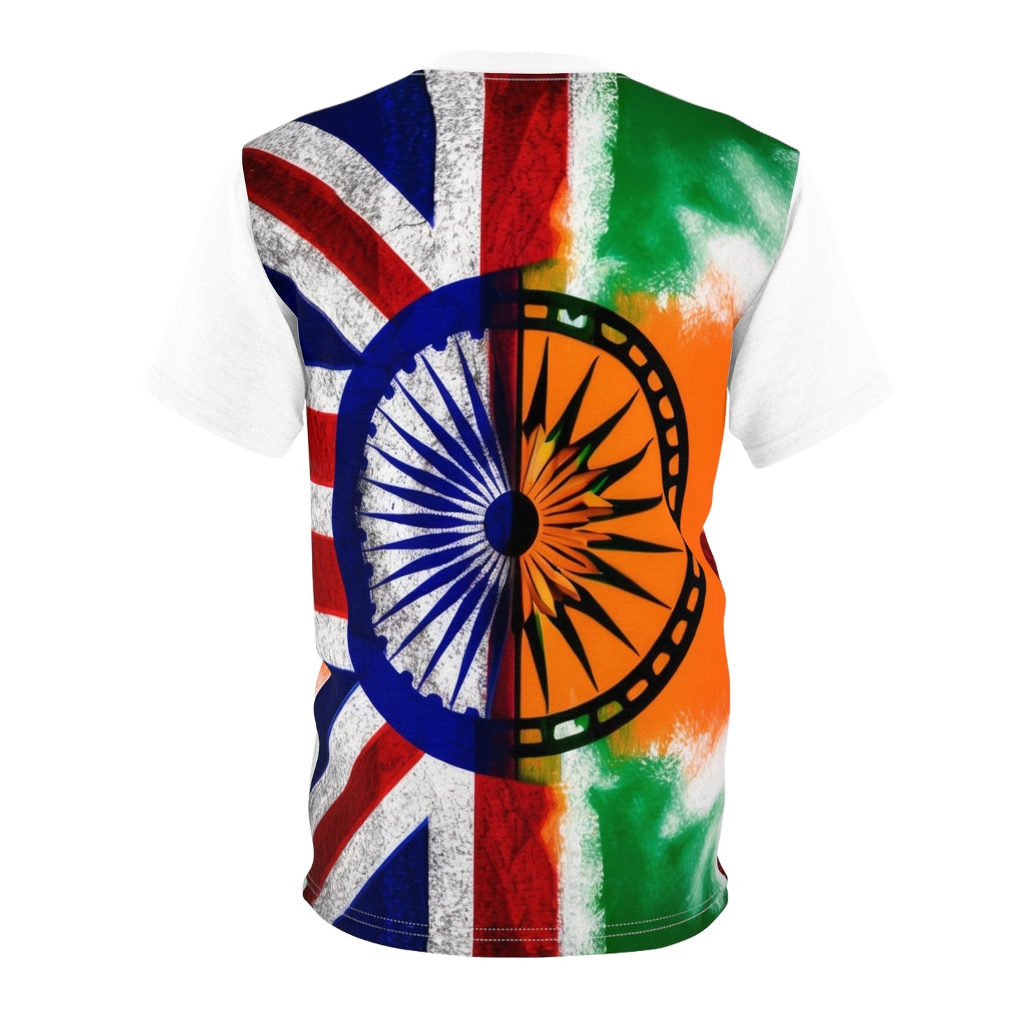 India & UK Flag Design - Celebration of Cultures - UrOwnIdentity