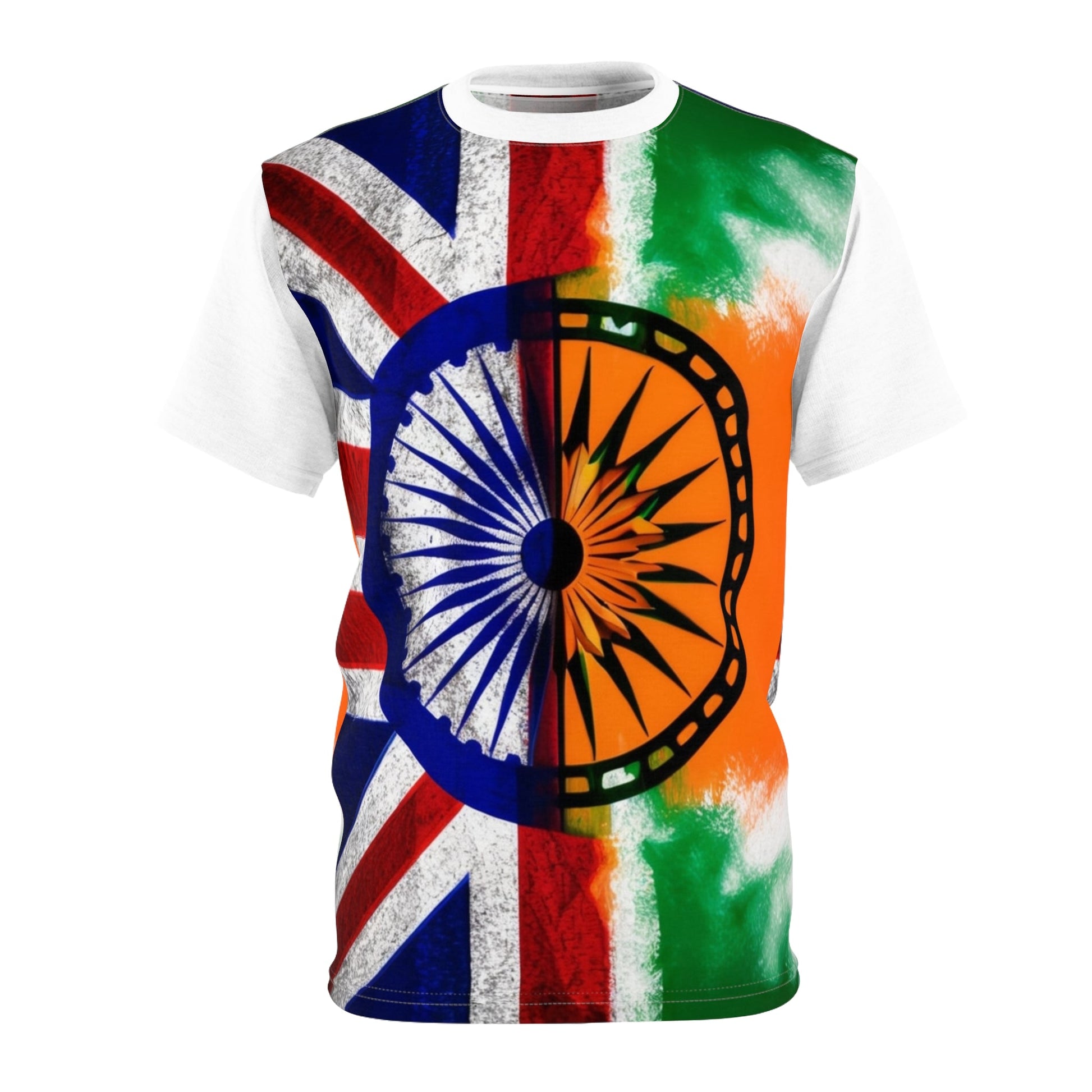 India & UK Flag Design - Celebration of Cultures - UrOwnIdentity